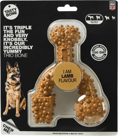 TastyBone Nylon Trio Large Dog - Lamb